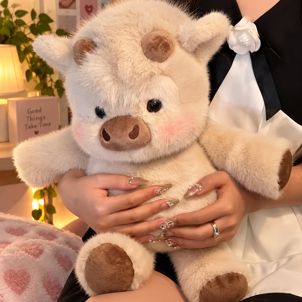 Peluche - La Vaquita Peluche Que Corre 42 Cm