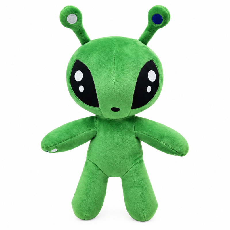 Alien Peluche Marciano Extraterrestre Importado 34 Cm
