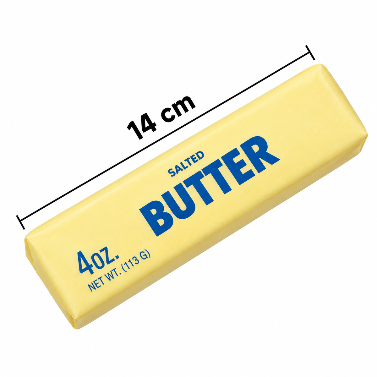 Juguete Antiestres Squishy Barra De Mantequilla Butter 14 Cm